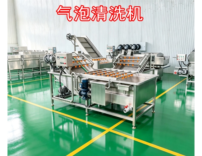 云南蜜薯气泡清洗机