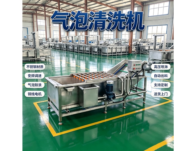 云南根茎类气泡清洗机