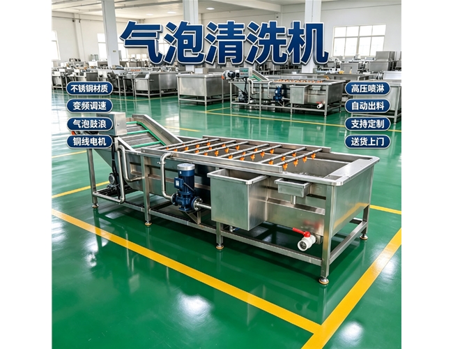 云南鱼虾气泡清洗机